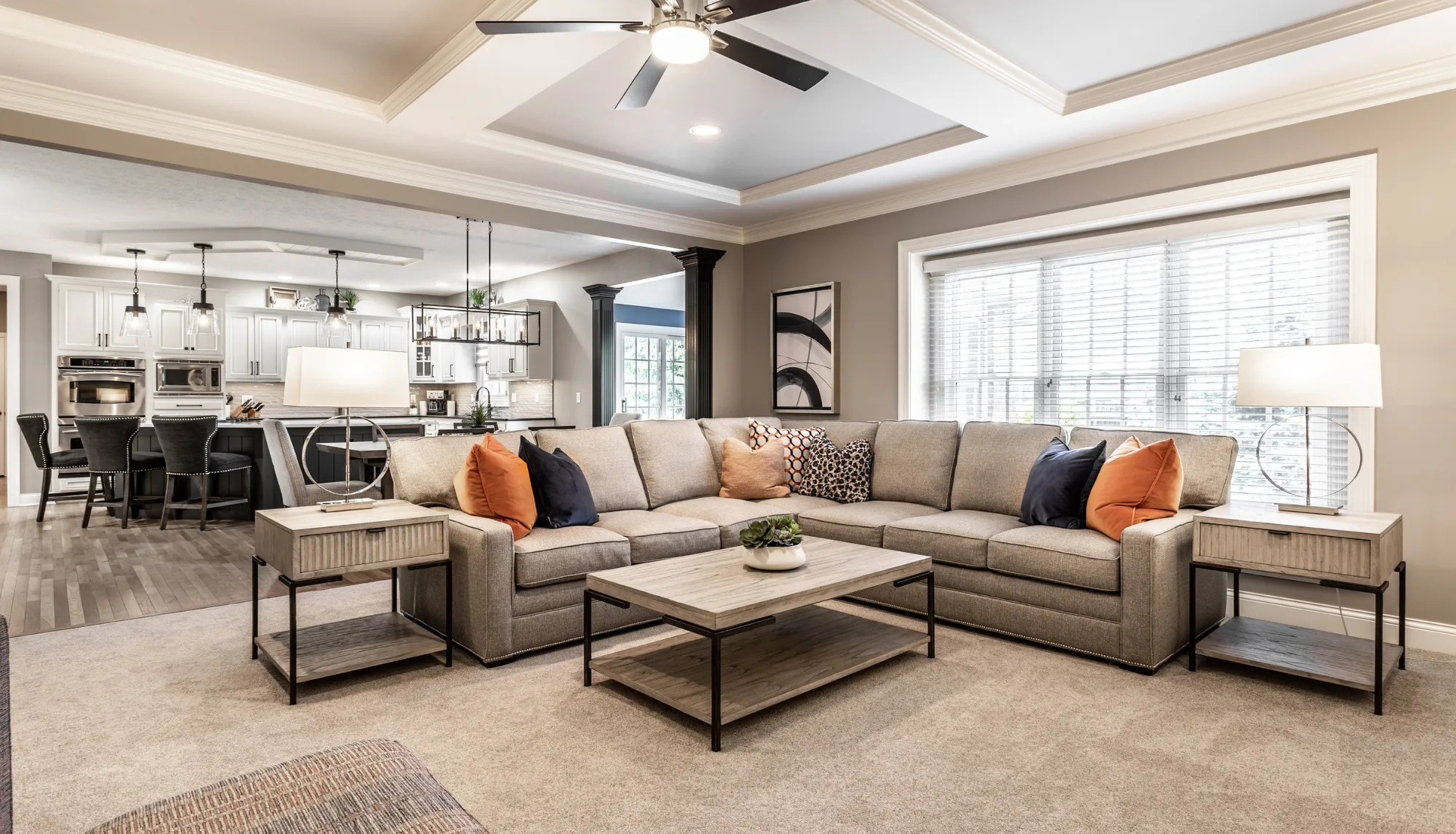 Great Room | Family Room - J. Gauker Interiors